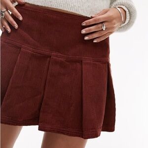 Topshop Cherry Mini Skirt